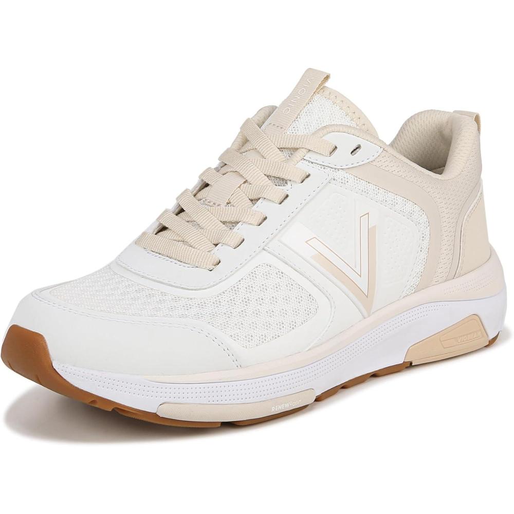 imageVionic Womens Walk Strider 001White Cream