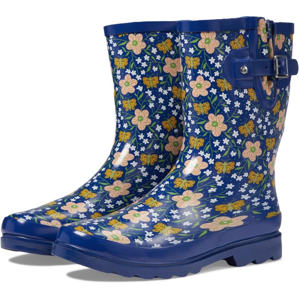 imageWestern Chief Waterproof Mid Rain BootGarden Butterfly