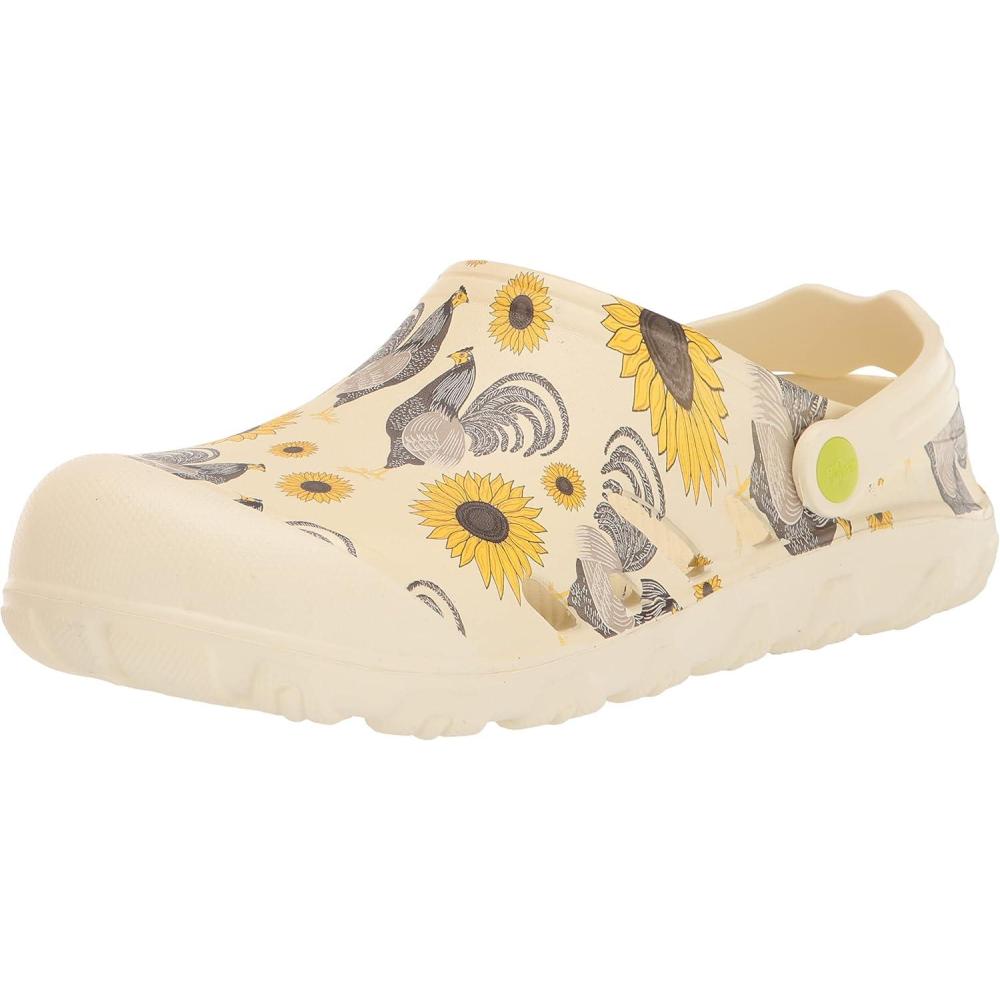 imageWestern Chief Women Easies EVA Clog  Lightweight Cushioned Comfortable Casual Slip On Shoes for Gardening Outdoors WalkingRooster