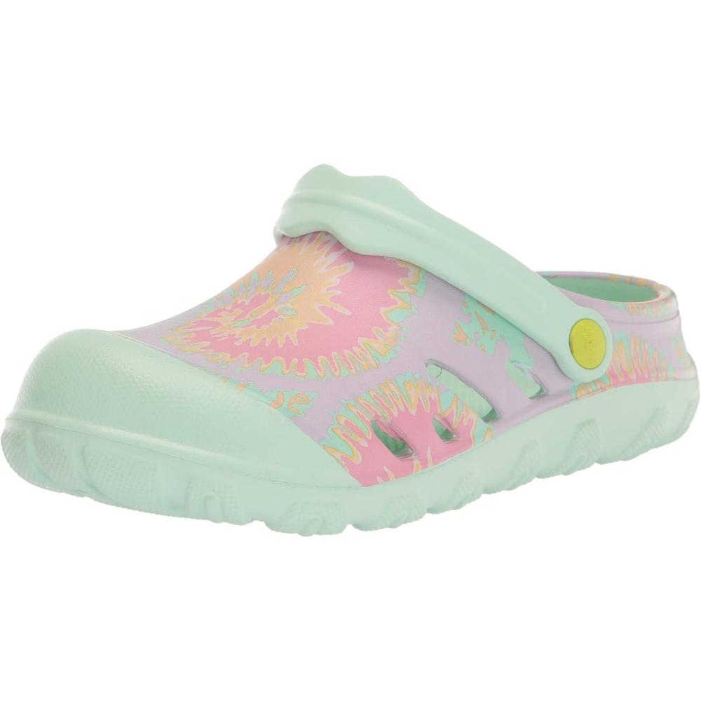 imageWestern Chief Women Easies EVA Clog Lightweight Cushioned Comfortable Casual Slip On Shoes for Gardening Outdoors WalkingTiedye