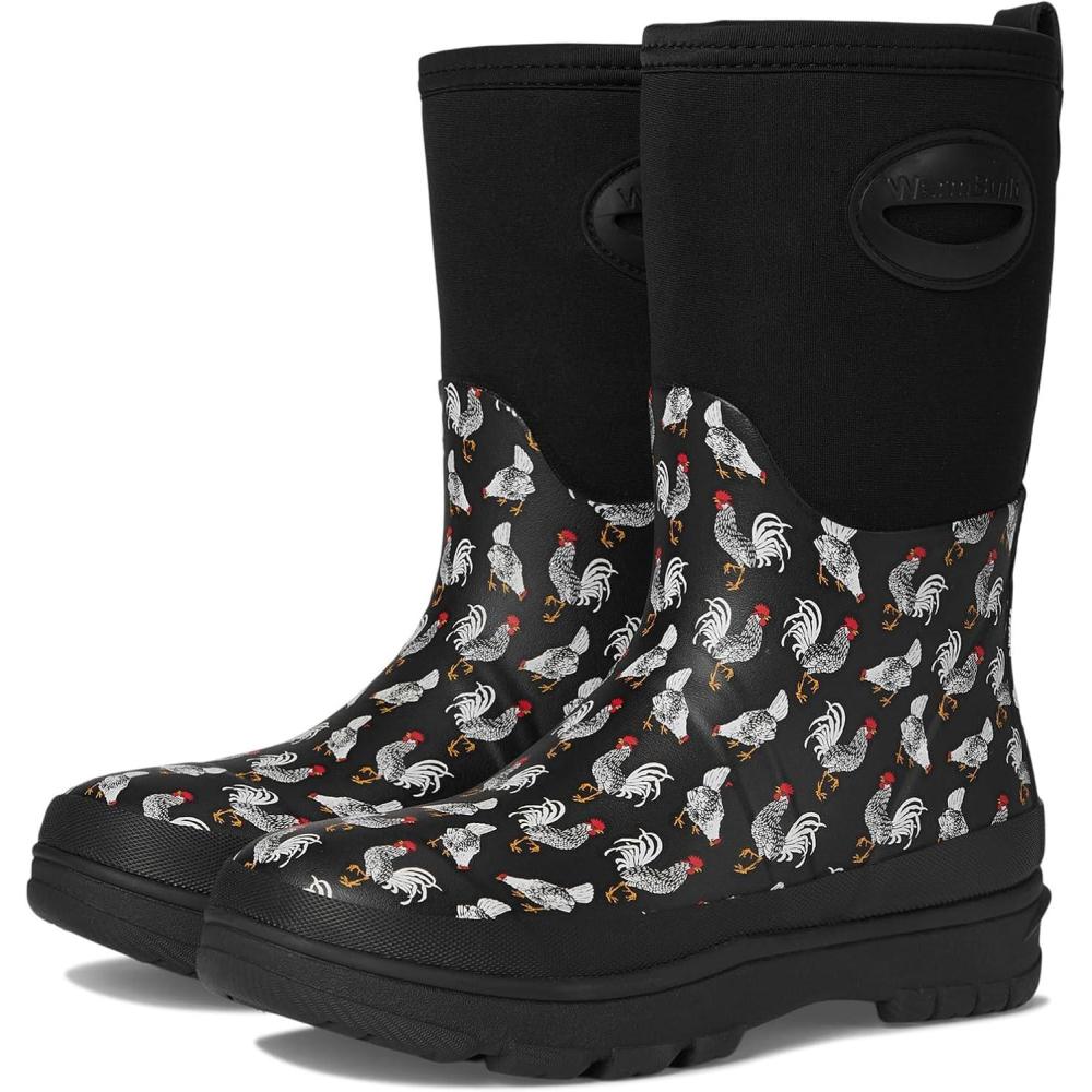 imageWestern Chief Womens Neoprene Faux Fur Mid Insulated Waterproof Cold Weather BootsHomestead