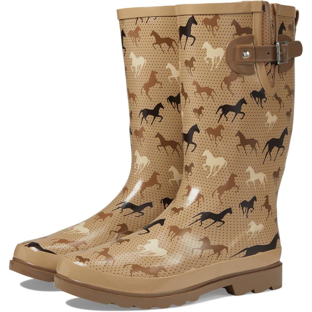 imageWestern Chief Womens Tall Waterproof Rain Boot Outdoor Garden ShoesTo the Races