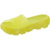 UGG Women’s Jella Clear Slide Sandal(Sunny Yellow)