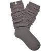 UGG womens Clarice Tall Slouchy Sock(Charcoal)