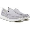Vionic Beach Seaview Casual Men’s Slip On Sneakers-Sustainable Shoes That Include Three-Zone Comfort with Orthotic Insole Arch Support, Machine Wash Safe- Sizes 7-13(Light Grey)