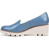 Vionic Women’s Aster Willa Wedge- Supportive Arch Support Dress Shoes for Women That Include an Orthotic Insole Providing Comfort and Stability, Medium and Wide Widths, Sizes 5-12(Captains Blue)