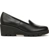 Vionic Women’s Aster Willa Wedge- Supportive Arch Support Dress Shoes for Women That Include an Orthotic Insole Providing Comfort and Stability, Medium and Wide Widths, Sizes 5-12(Black Leather)