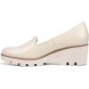 Vionic Women’s Aster Willa Wedge- Supportive Arch Support Dress Shoes for Women That Include an Orthotic Insole Providing Comfort and Stability, Medium and Wide Widths, Sizes 5-12(Cream Patent)