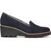 Vionic Women’s Aster Willa Wedge- Supportive Arch Support Dress Shoes for Women That Include an Orthotic Insole Providing Comfort and Stability, Medium and Wide Widths, Sizes 5-12(Navy Sde)