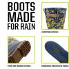 Western Chief Women’s Tall Waterproof Rain Boot Outdoor Garden Shoes(Countryside)