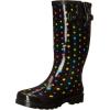 Western Chief Women’s Tall Waterproof Rain Boot Outdoor Garden Shoes(Ditsy Dots)