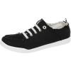 Vionic Pismo Lace-Up Shoes(Black Canvas)
