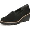 Vionic Women’s Aster Willa Wedge- Supportive Arch Support Dress Shoes for Women That Include an Orthotic Insole Providing Comfort and Stability, Medium and Wide Widths, Sizes 5-12(Black Sde)
