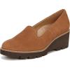Vionic Women’s Aster Willa Wedge- Supportive Arch Support Dress Shoes for Women That Include an Orthotic Insole Providing Comfort and Stability, Medium and Wide Widths, Sizes 5-12(Brown Suede)