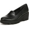Vionic Women’s Aster Willa Wedge- Supportive Arch Support Dress Shoes for Women That Include an Orthotic Insole Providing Comfort and Stability, Medium and Wide Widths, Sizes 5-12(Black Leather)