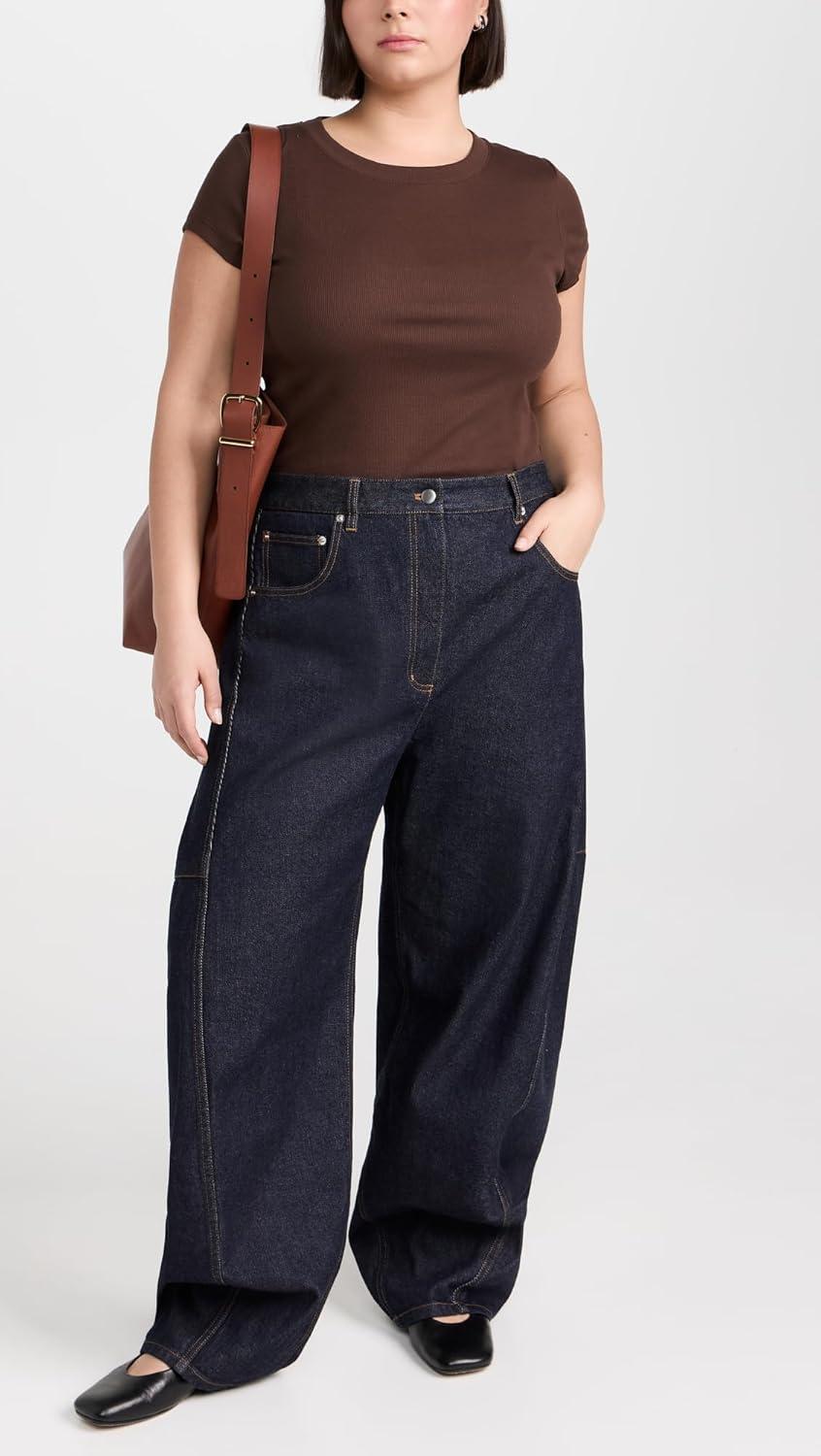 imageMadewell Womens The Essential Bucket Tote in SuedeWarm Cinnamon
