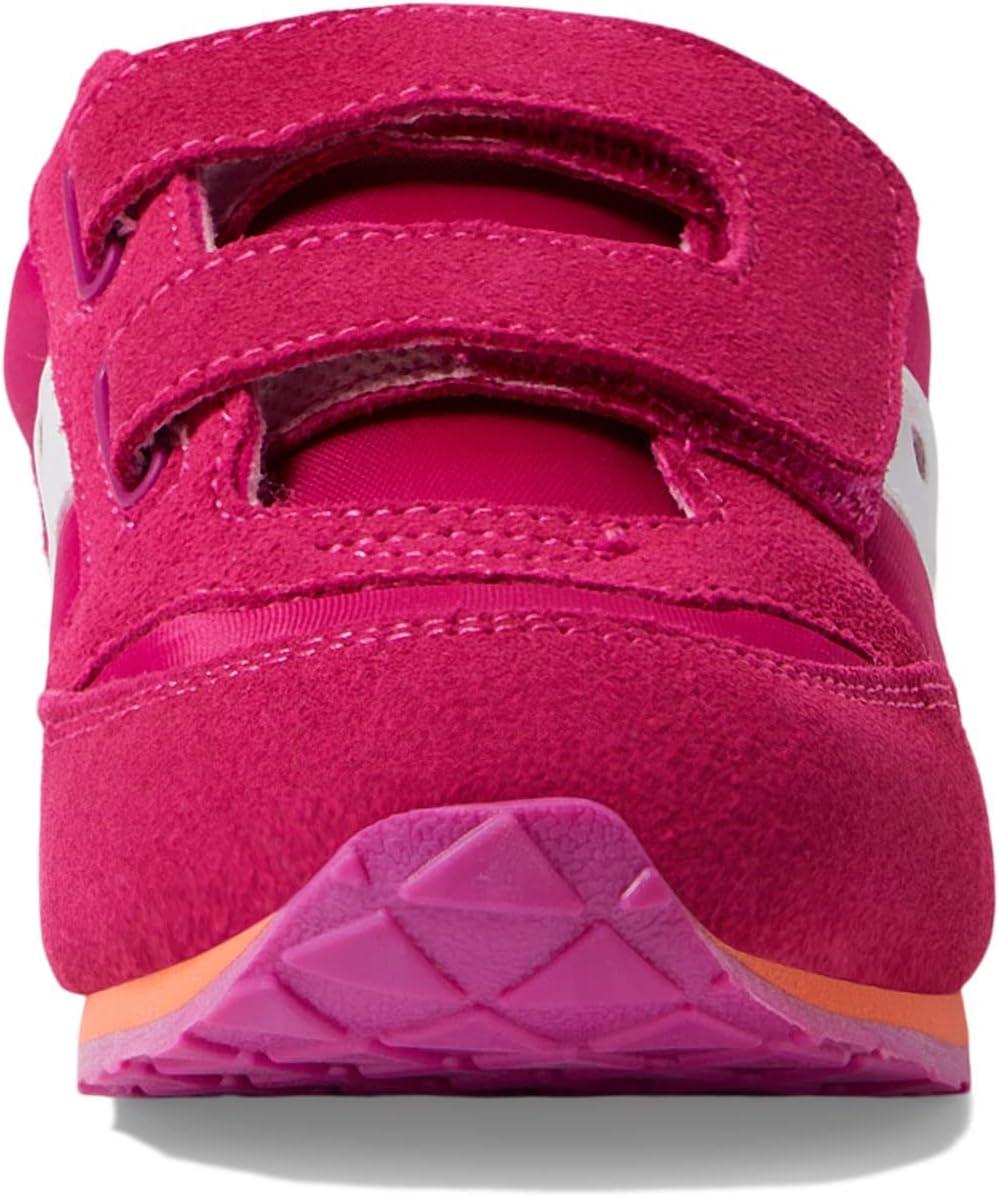 imageSaucony Kids Baby Jazz Hook ampamp Loop SneakersFuchsiaCoralWhite