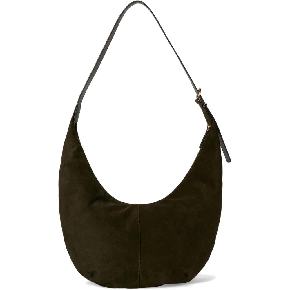 imageMadewell Suede Essentials Curve Shoulder Bag Loden