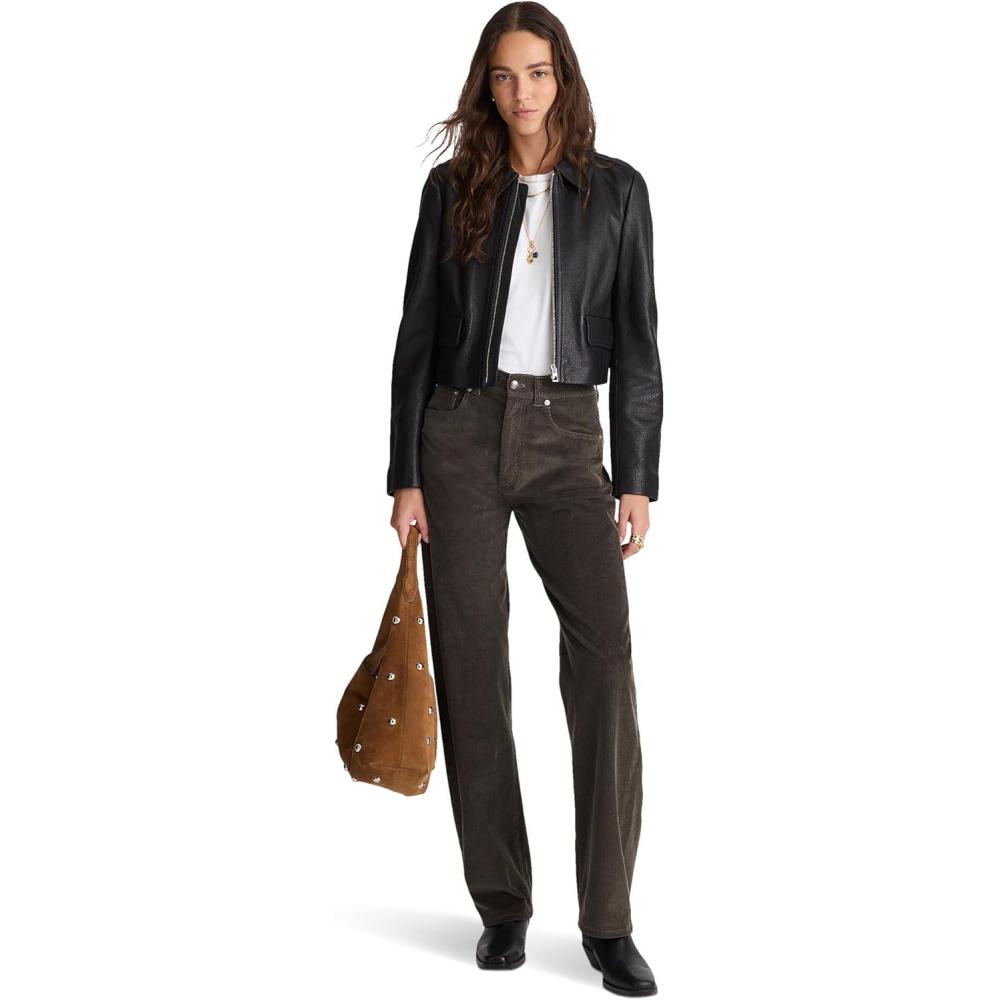 imageMadewell Womens Balloon Pant  teamkit CordGraphite Green