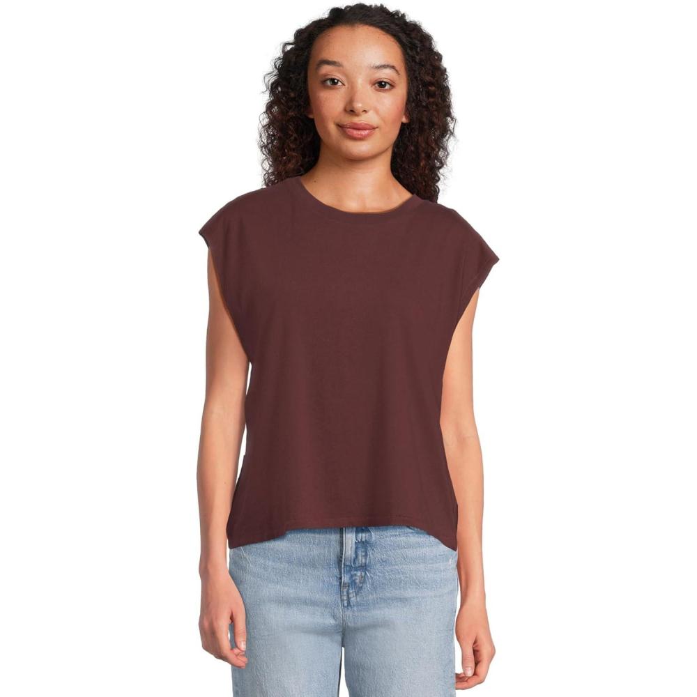 imageMadewell Womens Northside Vintage Muscle TankCaffeine