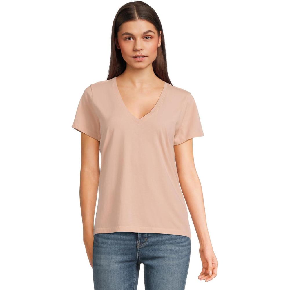 imageMadewell Womens Northside Vneck TeePale Blush