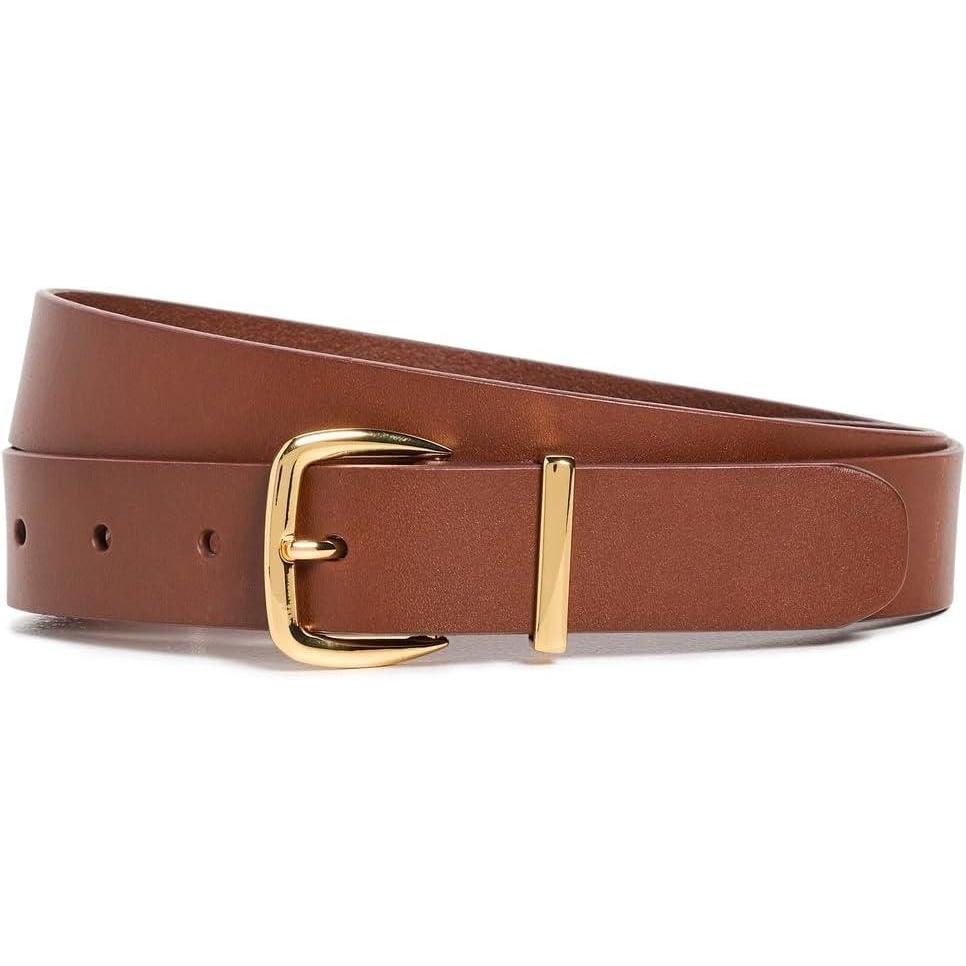 imageMadewell Womens The Essential Leather BeltWarm Cinnamon