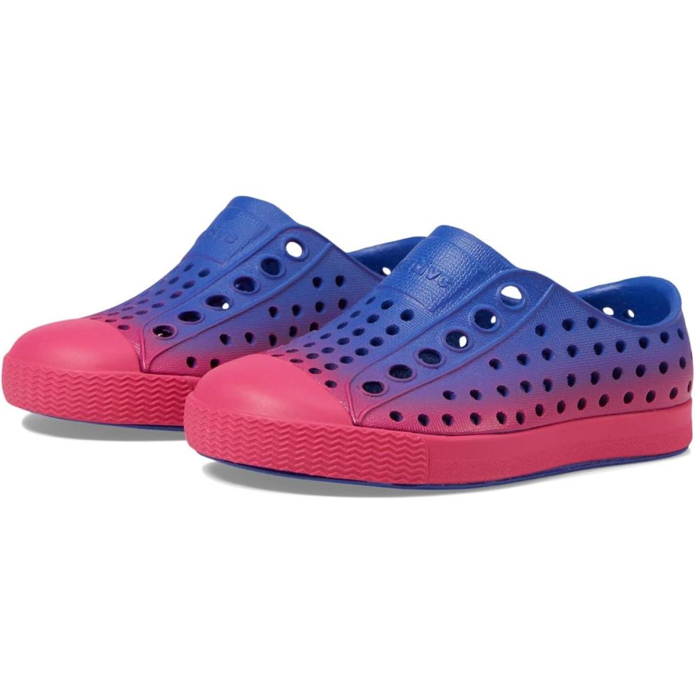 imageNative Shoes unisexchild Jefferson Ombre ToddlerLittle KidAdventure BlueRadberry PinkAdventure Radberry Ombre