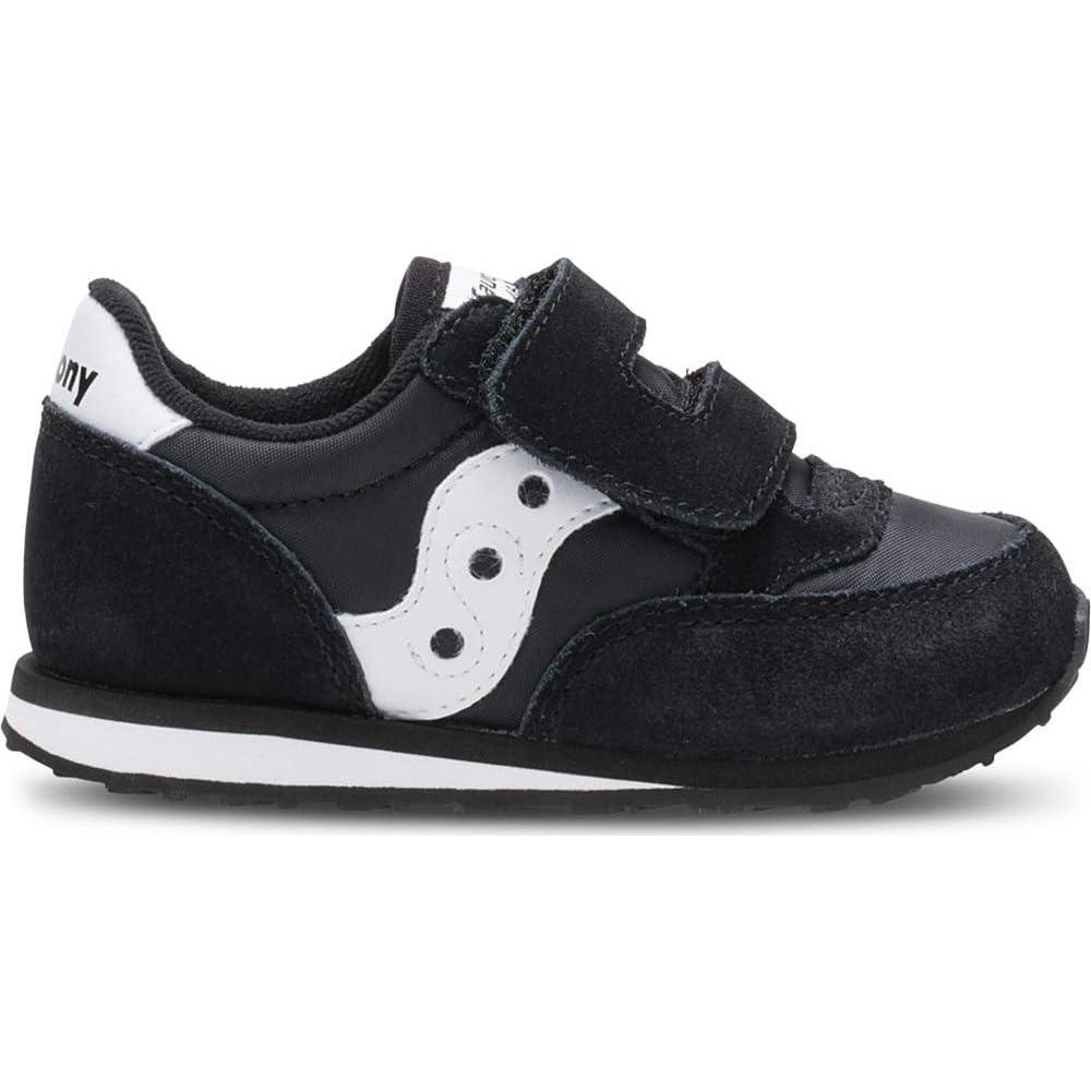 imageSaucony Kids Baby Jazz Hook ampamp Loop SneakersBlackWhite