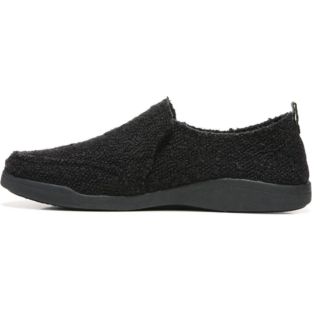 imageVionic Womens Malibu Slipons LoaferBlack Boucle