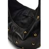 Madewell Essentials Curve Shoulder-Dome Stud, True Black Multi