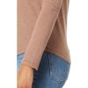 Madewell Whisper Cotton Rib-Crewneck Long-Sleeve Tee(Iced Mocha)