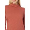 Madewell Whisper Cotton Turtleneck(Weathered Brick)