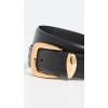 Madewell Women’s Chunky Waist Belt(True Black)