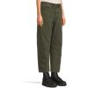 Madewell Womens Darted Barrel-Leg Jean in Mossy Umber(Mossy Umber)