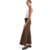 Madewell Womens Flared Wide-Leg Crop Jean in Dark Mocha(Dark Mocha)