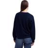 Madewell Womens Hayes Merino Wool Pullover(Deep Navy)