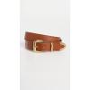 Madewell Women’s Leather Western Belt(English Saddle)