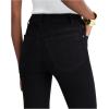 Madewell Womens Longline Straight Jean in Black Frost(Black Frost)