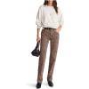 Madewell Womens Longline Straight Jean in Dark Mocha(Dark Mocha)