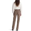 Madewell Womens Longline Straight Jean in Dark Mocha(Dark Mocha)