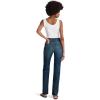 Madewell Womens Longline Straight Jean in Greendale Wash(Greendale Wash)