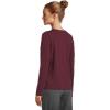 Madewell Womens Northside Long Sleeve Tee(Bordeaux)