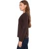 Madewell Womens Northside Long Sleeve Tee(Dark Carob)