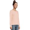 Madewell Womens Northside Long Sleeve Tee(Pale Blush)