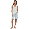 Madewell Womens Northside V-Neck Tank(Iced Mint)