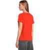 Madewell Womens Northside Vneck Tee(Bright Flame)