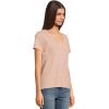 Madewell Womens Northside Vneck Tee(Pale Blush)
