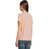 Madewell Womens Northside Vneck Tee(Pale Blush)