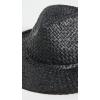 Madewell Women’s Packable Straw Hat(True Black)