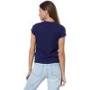 Madewell Women’s Pima Rib Tee(Fresh Blueberry)